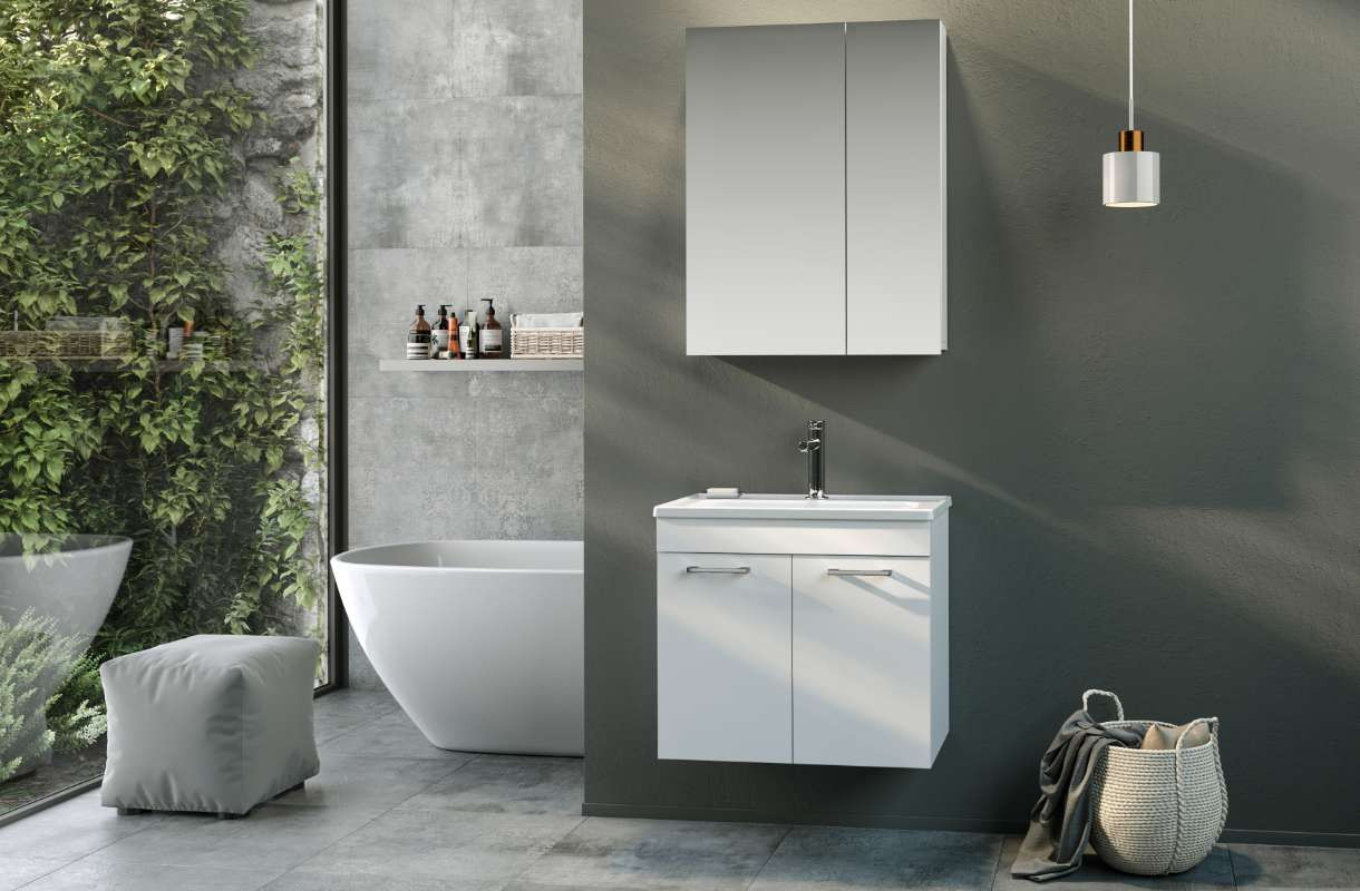 Meuble de salle de bain Bafa 60 cm