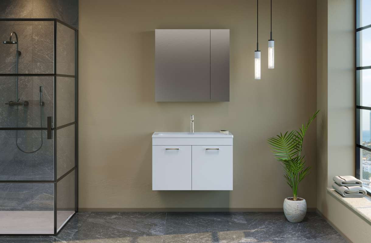 Meuble de salle de bain Bafa 80 cm