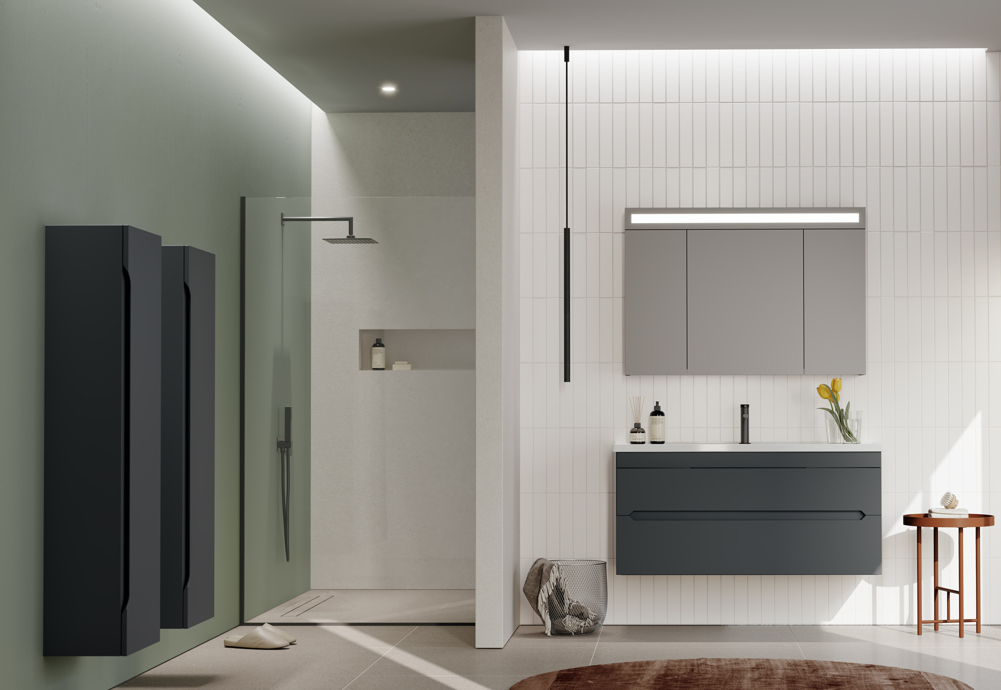 Varna 120 cm Bathroom Cabinet