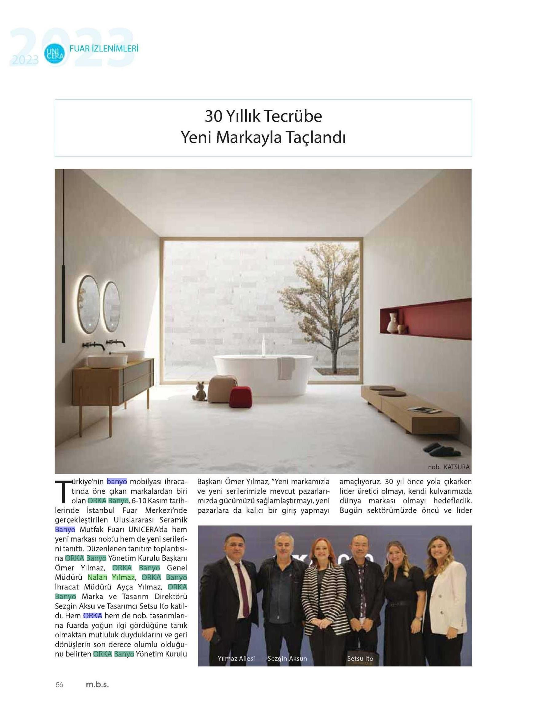 30 YILLIK TECRÜBE YENİ MARKA NOB. İLE TAÇLANDI
