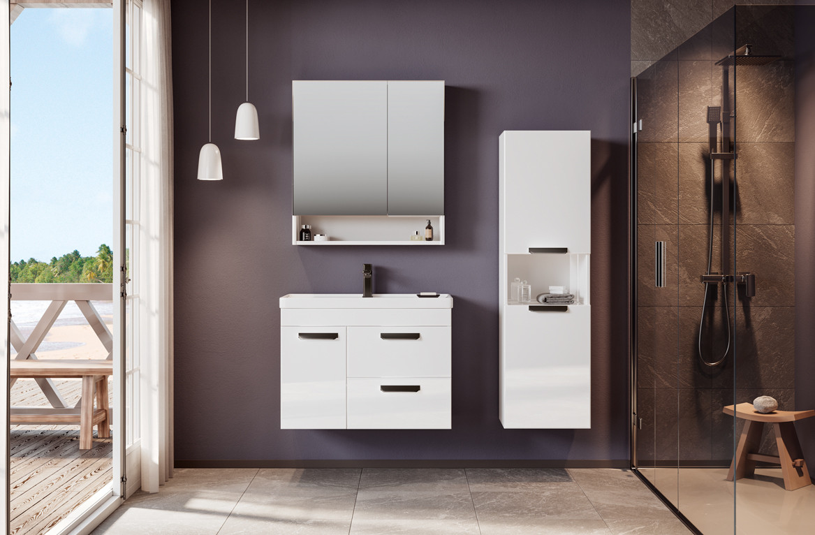 Nova 80 cm Banyo Dolabı