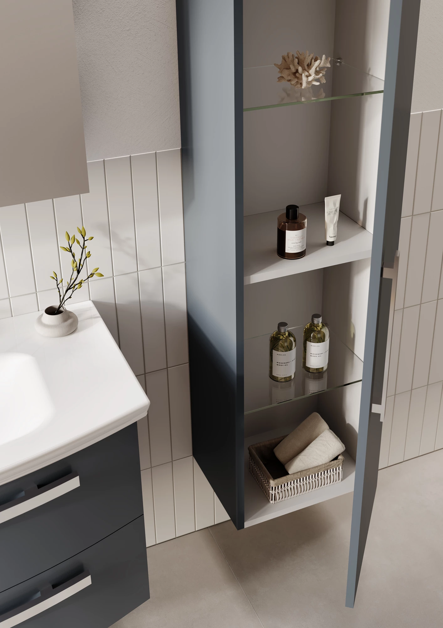 URLA Banyo Mobilya Takımı