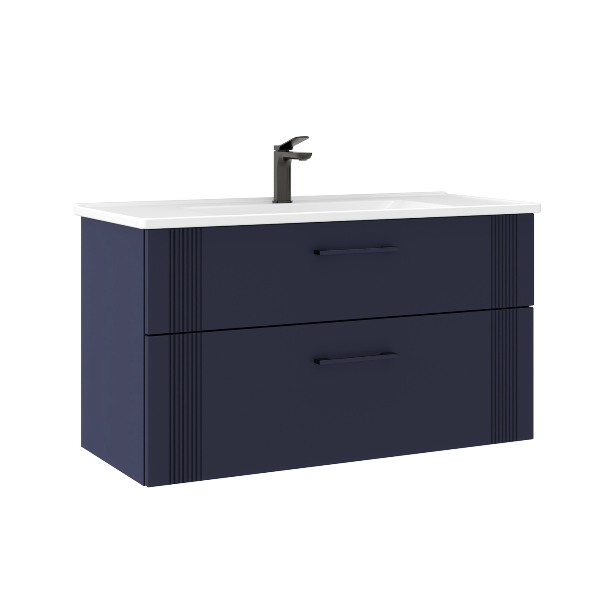 Матовый тёмно-синий